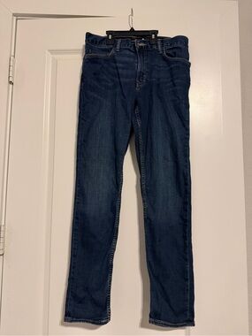 Banana Republic Dark Blue Straight Leg Denim Jeans